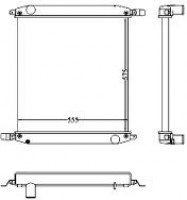 500380655 RADIATORE ACQUA IVECO - TECTOR  