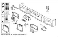 500301358 PARAURTO IN FERRO ORIGINALE IVECO 150E27 EUROFIRE/TECTOR- ricambi veicoli commerciali